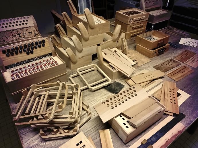 Préparation des pièces en bois