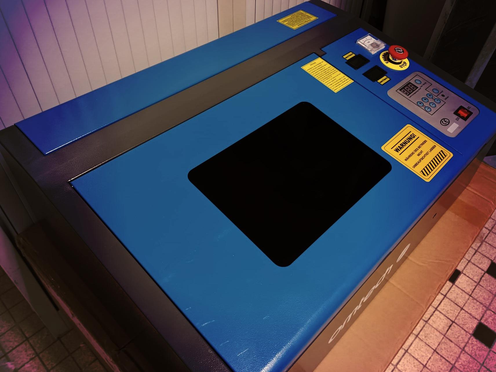 Découpe laser fermé et sécurisé