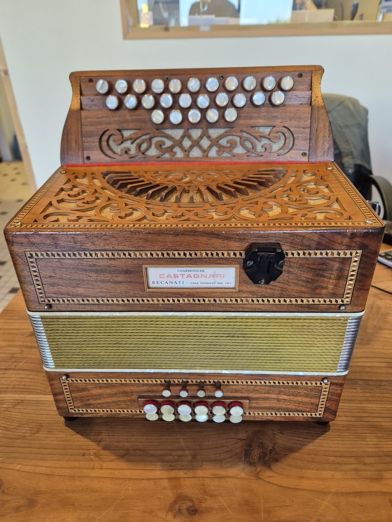 Castagnari Mory - Occasion - accordéon diatonique
